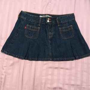 Denim Blue Miniskirt